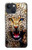 S1932 ブルーアイヒョウ Blue Eyed Leopard iPhone 13 バックケース、フリップケース・カバー