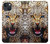 S1932 ブルーアイヒョウ Blue Eyed Leopard iPhone 13 バックケース、フリップケース・カバー