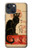 S2739 チャットノワール 黒猫 ヴィンテージ Chat Noir Black Cat Vintage iPhone 13 バックケース、フリップケース・カバー