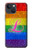 S2900 レインボーLGBTレズビアンプライド旗 Rainbow LGBT Lesbian Pride Flag iPhone 13 バックケース、フリップケース・カバー