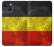 S2965 ベルギーサッカー Belgium Football Soccer Flag iPhone 13 バックケース、フリップケース・カバー
