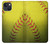 S3031 黄色のソフトボール Yellow Softball Ball iPhone 13 バックケース、フリップケース・カバー