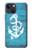 S3053 マリンアンカー Marine Anchor Blue iPhone 13 バックケース、フリップケース・カバー