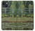 S3674 クロードモネ歩道橋とスイレンプール Claude Monet Footbridge and Water Lily Pool iPhone 13 バックケース、フリップケース・カバー