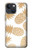 S3718 シームレスパイナップル Seamless Pineapple iPhone 13 バックケース、フリップケース・カバー