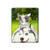 S3795 不機嫌子猫遊び心シベリアンハスキー犬ペイント Grumpy Kitten Cat Playful Siberian Husky Dog Paint iPad Pro 11 (2021,2020,2018, 3rd, 2nd, 1st) タブレットケース