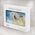 S3794 北極シロクマはシールに恋するペイント Arctic Polar Bear in Love with Seal Paint MacBook Air 13″ - A1369, A1466 ケース・カバー