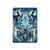 S1135 オオカミ Wolf with knives Rock iPad mini 6 7, iPad mini (2021,2024) タブレットケース