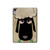 S2826 眠えない黒い羊 Cute Cartoon Unsleep Black Sheep iPad mini 6 7, iPad mini (2021,2024) タブレットケース