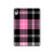S3091 ピンクの模様のパターン Pink Plaid Pattern iPad mini 6 7, iPad mini (2021,2024) タブレットケース