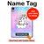 S3256 かわいいユニコーンの漫画 Cute Unicorn Cartoon iPad mini 6 7, iPad mini (2021,2024) タブレットケース
