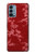 S3817 赤い花の桜のパターン Red Floral Cherry blossom Pattern OnePlus Nord N200 5G バックケース、フリップケース・カバー