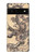 S0318 アンティークドラゴン Antique Dragon Google Pixel 6 バックケース、フリップケース・カバー