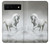 S0932 白馬 White Horse Google Pixel 6 バックケース、フリップケース・カバー