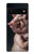 S1273 クレイジー豚 Crazy Pig Google Pixel 6 バックケース、フリップケース・カバー