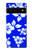 S2244 ハワイのハイビスカス青柄 Hawaiian Hibiscus Blue Pattern Google Pixel 6 バックケース、フリップケース・カバー