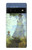 S2415 クロード・モネ パラソルを持つ女性 Claude Monet Woman with a Parasol Google Pixel 6 バックケース、フリップケース・カバー