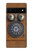 S3146 アンティークウォールレトロ電話 Antique Wall Retro Dial Phone Google Pixel 6 バックケース、フリップケース・カバー