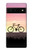 S3252 自転車 日没 Bicycle Sunset Google Pixel 6 バックケース、フリップケース・カバー