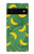 S3286 バナナの果物柄 Banana Fruit Pattern Google Pixel 6 バックケース、フリップケース・カバー