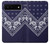 S3357 ネイビーブルーバンダナパターン Navy Blue Bandana Pattern Google Pixel 6 バックケース、フリップケース・カバー