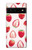 S3481 イチゴ Strawberry Google Pixel 6 バックケース、フリップケース・カバー