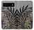 S3692 灰色の黒いヤシの葉 Gray Black Palm Leaves Google Pixel 6 バックケース、フリップケース・カバー S3692 灰色の黒いヤシの葉 Gray Black Palm Leaves Google Pixel 6 バックケース、フリップケース・カバー