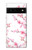 S3707 ピンクの桜の春の花 Pink Cherry Blossom Spring Flower Google Pixel 6 バックケース、フリップケース・カバー