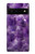 S3713 パープルクォーツアメジストグラフィックプリント Purple Quartz Amethyst Graphic Printed Google Pixel 6 バックケース、フリップケース・カバー S3713 パープルクォーツアメジストグラフィックプリント Purple Quartz Amethyst Graphic Printed Google Pixel 6 バックケース、フリップケース・カバー