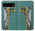 S3741 タロットカード隠者 Tarot Card The Hermit Google Pixel 6 バックケース、フリップケース・カバー