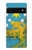 S3744 タロットカードスター Tarot Card The Star Google Pixel 6 バックケース、フリップケース・カバー