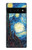 S0582 ゴッホ 星降る夜 Van Gogh Starry Nights Google Pixel 6 Pro バックケース、フリップケース・カバー