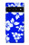 S2244 ハワイのハイビスカス青柄 Hawaiian Hibiscus Blue Pattern Google Pixel 6 Pro バックケース、フリップケース・カバー