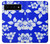 S2244 ハワイのハイビスカス青柄 Hawaiian Hibiscus Blue Pattern Google Pixel 6 Pro バックケース、フリップケース・カバー