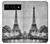 S2350 古いパリエッフェル塔 Old Paris Eiffel Tower Google Pixel 6 Pro バックケース、フリップケース・カバー