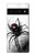 S2386 クロゴケグモ Black Widow Spider Google Pixel 6 Pro バックケース、フリップケース・カバー