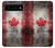 S2490 カナダメープルリーフ旗 Canada Maple Leaf Flag Texture Google Pixel 6 Pro バックケース、フリップケース・カバー