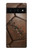 S2661 ヴィンテージレザーサッカーグラフィックプリント Vintage Soccer Football Graphic Google Pixel 6 Pro バックケース、フリップケース・カバー