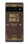 S2889 聖書 Holy Bible Cover King James Version Google Pixel 6 Pro バックケース、フリップケース・カバー