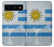 S2995 ウルグアイサッカー Uruguay Football Soccer Flag Google Pixel 6 Pro バックケース、フリップケース・カバー