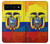 S3020 エクアドルの旗 Ecuador Flag Google Pixel 6 Pro バックケース、フリップケース・カバー