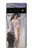 S3353 グスタフ・クリムト彫刻の寓意 Gustav Klimt Allegory of Sculpture Google Pixel 6 Pro バックケース、フリップケース・カバー
