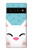 S3542 かわいい猫漫画 Cute Cat Cartoon Google Pixel 6 Pro バックケース、フリップケース・カバー