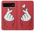 S3701 ミニハートラブサイン Mini Heart Love Sign Google Pixel 6 Pro バックケース、フリップケース・カバー