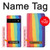 S3799 かわいい縦水彩レインボー Cute Vertical Watercolor Rainbow Google Pixel 6 Pro バックケース、フリップケース・カバー