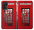 S0058 ロンドン〔イギリス〕の赤い電話ボックス Classic British Red Telephone Box Samsung Galaxy A52s 5G バックケース、フリップケース・カバー