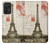 S2108 エッフェル塔パリポストカード Eiffel Tower Paris Postcard Samsung Galaxy A52s 5G バックケース、フリップケース・カバー