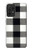 S2842 ブラックとホワイトバッファローチェック柄 Black and White Buffalo Check Pattern Samsung Galaxy A52s 5G バックケース、フリップケース・カバー