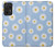 S3681 デイジーの花のパターン Daisy Flowers Pattern Samsung Galaxy A52s 5G バックケース、フリップケース・カバー