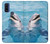 S1291 イルカ Dolphin Motorola G Pure バックケース、フリップケース・カバー